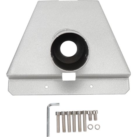 Adaptador de montaje para antena parabólica, fácil de instalar, fabricado en aleación de aluminio resistente a la intemperie, compatible con antenas de tercera generación. (1/5)