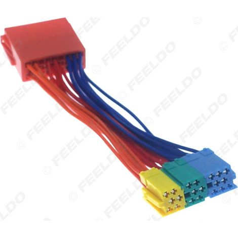 Compatible avec les câbles de conversion audio CD pour voitures Volkswagen/Audi/SEAT/Skoda, adaptateur mâle vers femelle 20 broches.