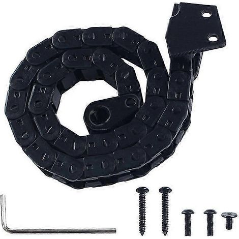 Pièces améliorées pour imprimante 3D Flashforge AD5X : porte-câble à chaîne traînante ouvert ZI (1/5)