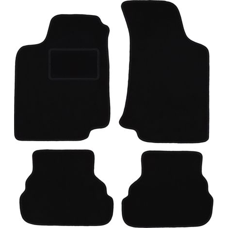 Tapis en velours noir pour Volkswagen Golf III cabriolet, berline, break (1993-2002)