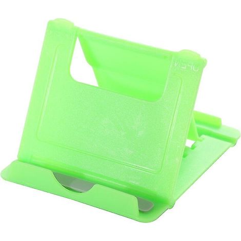 Support de bureau pour téléphone portable (2 pièces) compatible iPhone, Xiaomi, Samsung, Huawei et tablettes - Vert (1/3)