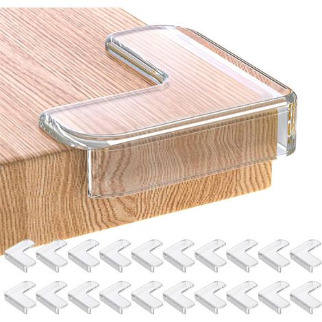 [NEVER USED] 20 anti-collision corner protectors, child safety furniture corner protectors, suitable for desks, cribs, tables