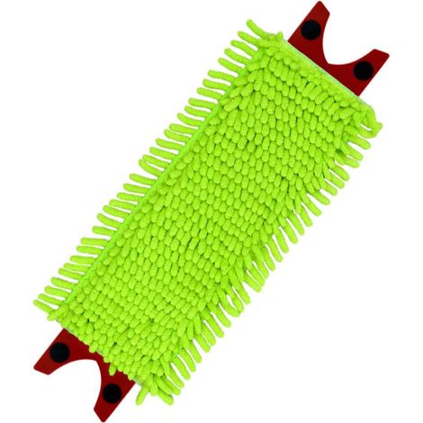 1 Chiffon de vadrouille, Accessoire 2 en 1, Compatible Vileda UltraMax, Léger, Pour nettoyage sol (1/5)