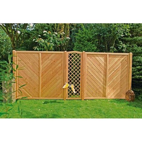 CLASSICO-Serie Ranki Douglasie 90 x 180/90 cm, ECKE (1/4)