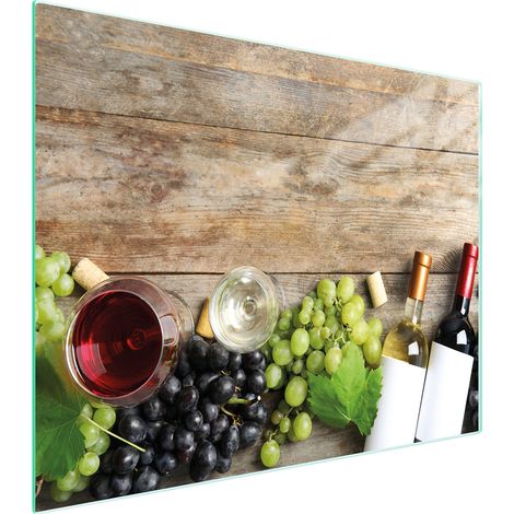 Glasschneidebrett 52x40 Holz (1/5)
