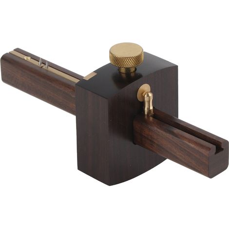 Grattoir à tracer en ébène, jauge de coupe de vis de 20 cm, outils de menuiserie de style européen