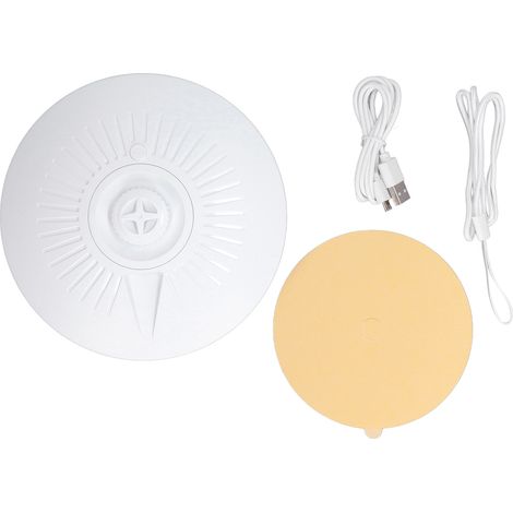 Piège à puces en dôme USB, sans toxique, inodore, naturel, avec disques adhésifs pour élimination intérieur extérieur camping DC 5V (1/5)