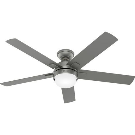 Ventilateur de plafond Zeal Argent avec lumière