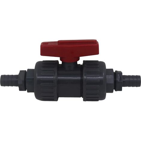 Vanne double union robinet boisseau sphérique vanne pvc a visser pour tuyau 12 16 25 32 40 50mm vanne piscine a bille (1/5)