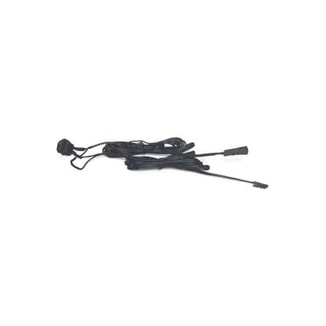 L&S Wippschalter Ø16,5mm, Einbau-, schwarz, Anschlußl. Eingang u. Ausg. je 2x0,34mm², 1800mm, LED 12V (1/2)