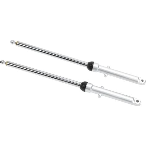 2 vordere Stoßdämpfer 670 mm/26,38 Zoll aus legiertem Stahl, Ersatzteile für Motorräder, kompatibel mit CG125, CT90 und CT110, verstärktes Fahrwerkskit (1/5)