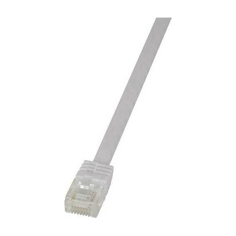 Câble réseau LogiLink CAT 6U/UTP 3 m blanc - CF2061U - [1x RJ45 mâle - 1x RJ45 mâle] (1/2)