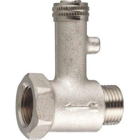 Porta&Bini - Valvola Di Sicurezza Scaldabagno Per Alta Pressione Da 1/2” Maschio/Femmina