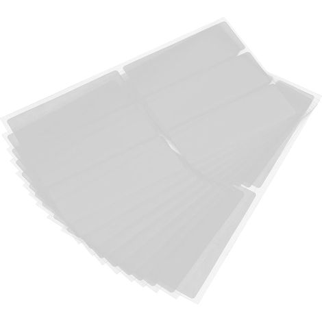 Transparente Runde Aufkleber Ölbeständig und Abwischbar aus (1/5)