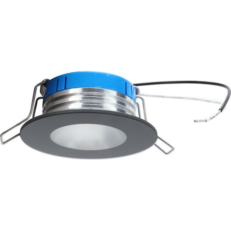 Projecteur de plafond RV 2.8 pouces IP66 étanche 365lm blanc chaud LED lampe intérieur bateau salle de bain DC12V 24V (1/5)