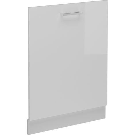 Coperchio per lavastoviglie R-Line, Bianco lucido, 60 cm senza piano di lavoro, Vicco
