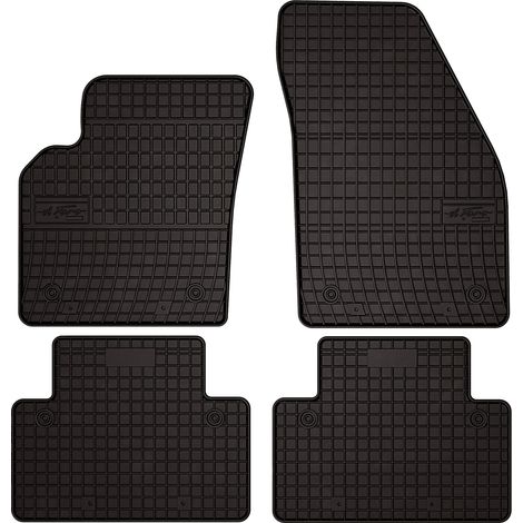 Gummifußmatten für Volvo C30 Schrägheck (2006–2012) – schwarz, passgenau