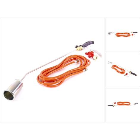 ROTHENBERGER Industrial Anwärmbrenner ECO inkl. 5 m Propangasschlauch und Propankonstantregler - 1500000930