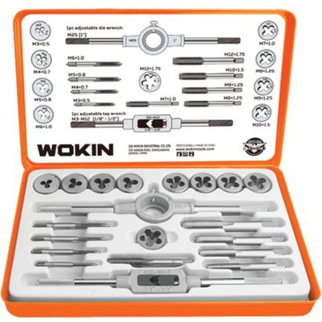 FILIERE E MASCHI KIT 334220 WOKIN - CF=PZ 20 - 1 Confezione