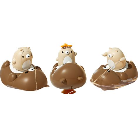 Bain bébé jouet douche éléctrique ours mignon design baignoire eau jeu pour nourrissons bambins piscine salle de bains configuration standard (1/5)