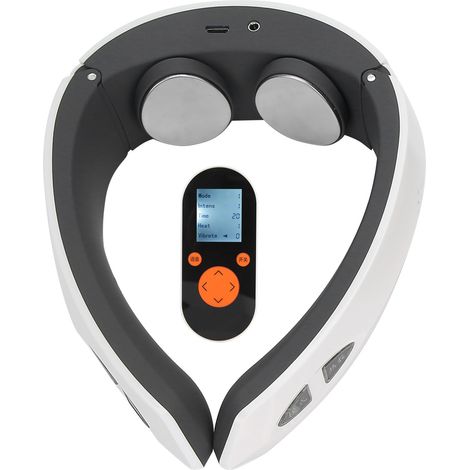 Appareil de massage électrique rechargeable pour la nuque et les vertèbres cervicales, réglable. (1/5)