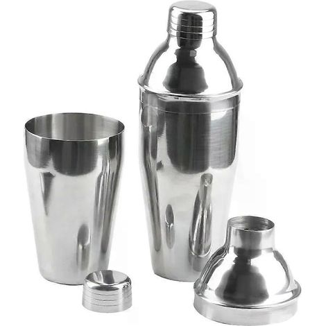 Party-Bar-Set: Boston Martini Cocktail- und Weinshaker aus Edelstahl (250/350/550/750 ml) – 1 Stück, professionell (1/4)
