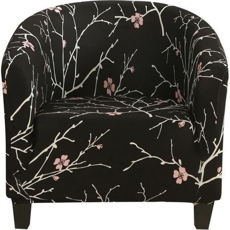 Housse de Fauteuil Cabriolet Extensible Couverture de Fauteuil de Couleur Unie 6 (1/4)