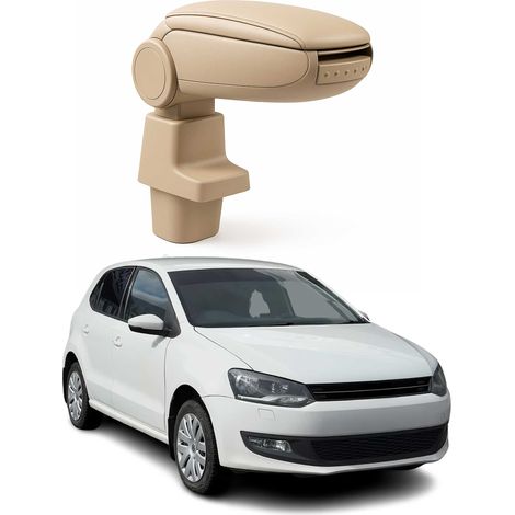 OMAC Armlehne für VW Polo 6R Limousine 5D 2009-2017 Beige (1/5)