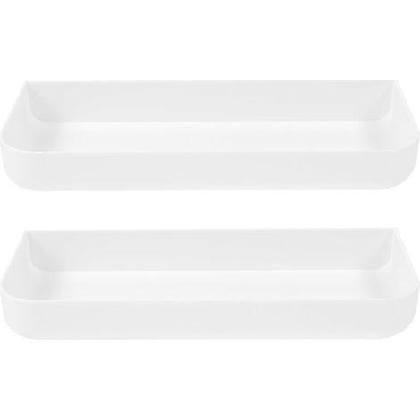 Étagère murale 2 pièce pour salle de bain et cuisine (1/5)