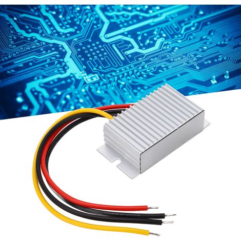DC/DC-Abwärtswandler 12 V/24 V auf 5 V/3 A im Aluminiumgehäuse (1/5)
