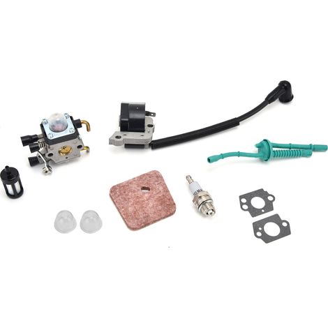 Kit de bobine d'allumage pour carburateur pour débroussailleuses Stihl FS55, FS38, FS55R, KM55, FS45 et FS46 (pièces détachées). (1/5)
