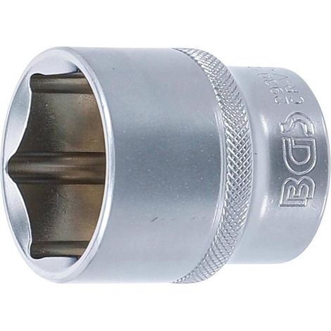 Douille pour Clé Six Pans 12,5 mm (1/2) - 30 mm - Acier Résistant - Usage Professionnel, Cliquet 1/2 - D-Work