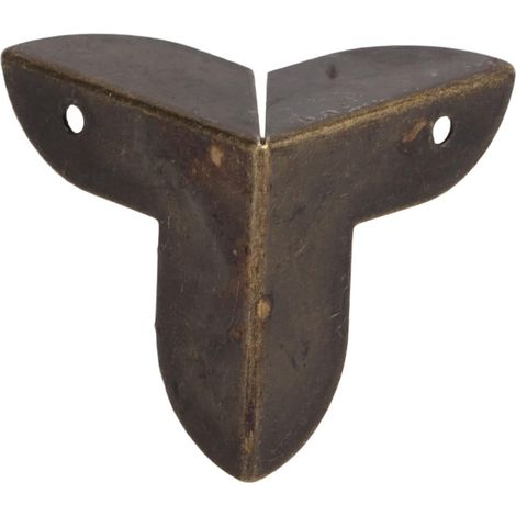 Protections d'angle décoratives - métal/bois - style vintage (1/5)