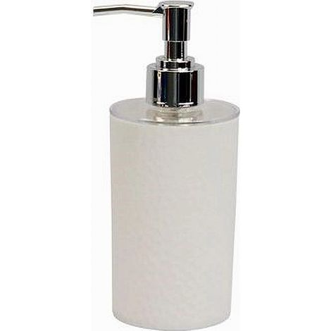 Cleafe - Dispenser Sapone Liquido Bagno Per Lavandino Bianco Accessori Arredo Bagno 79777 - (1/2)