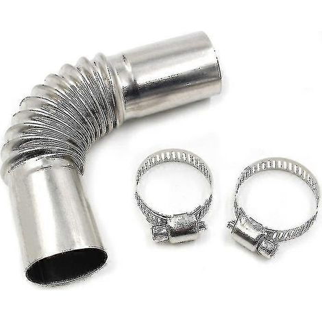 Raccord de tuyau d'échappement de voiture Airdiesel pour chauffage de stationnement avec 2 clips Forwebasto (1/5)