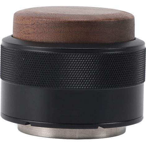Tamper Caffè 58mm con Distributore di Pressione Costante – Acciaio Inox 304 e Manico in Legno di Noce – Design Elegante per Livellamento Uniforme – Ideale per Baristi Professionisti e Uso Domestico (1/5)