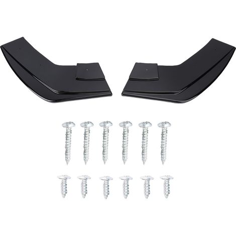 Difusores laterales para parachoques trasero F20 - 2 piezas, ABS negro brillante - Protección contra colisiones para BMW Serie 1 (118i, 120d, 120i, 125i) 2015-2019 LCI Paquete M Sport (1/5)
