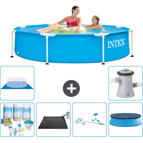 Intex Piscine Tubulaire Ronde - 244x51 cm - 7-pièces  S20388 (1/5)