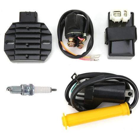 Kit di ricambio per centralina CDI con candela e bobina di accensione 30500-HN1-003 per Sportrax 400 TRX400EX 2x4 1999.