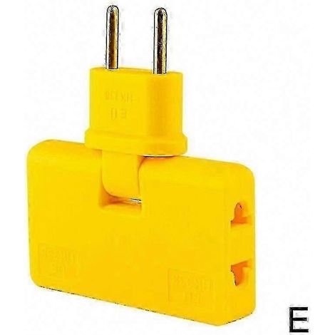 180° drehbarer EU-Netzadapter, 3-in-1-Mehrfachsteckdose, Mini-Funksteckdosenverlängerung, leichter, kompakter Sockel, Schnellladefunktion (1/5)