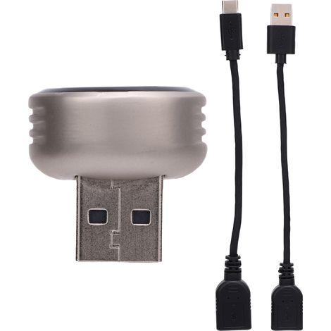 2-in-1-Funkadapter, Dongle kompatibel mit CarPlay, USB-Anschluss, kabelgebunden, Plug & Play, Android Auto (1/5)
