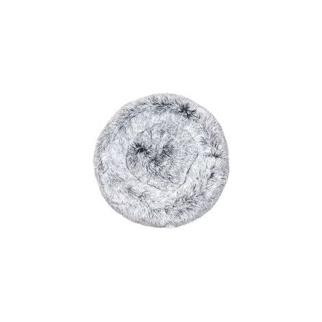 Coussin moelleux lavable pour chat et chien, dégradé gris, 80 cm –