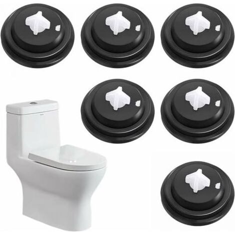6Pièces Valves à Flotteur pour robinet, Joint Chasse dEau WC,Rondelles de Diaphragme en Caoutchouc de Rechange pour (1/5)