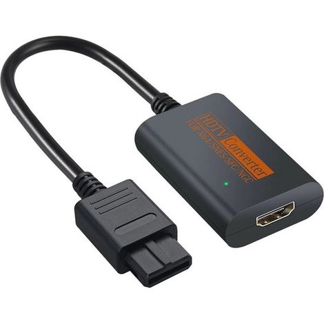 Convertitore di lusso da SNES N64 a HDMI - Adatto per Nintendo 64 - Cavo - TV - Adattatore - Video e audio - Accessori TV - Giochi (1/4)