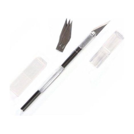 COUTEAU D'ART ET 3 LAMES - 14.5 CM (1/2)
