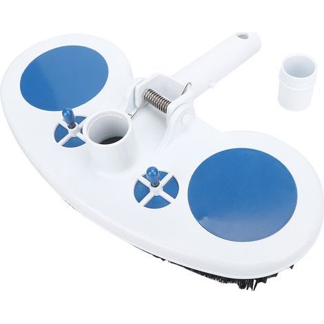 Professionelles 13-Zoll-Poolreinigungsset mit Poolbürste, Saugkopf und Teichzubehör (1/5)