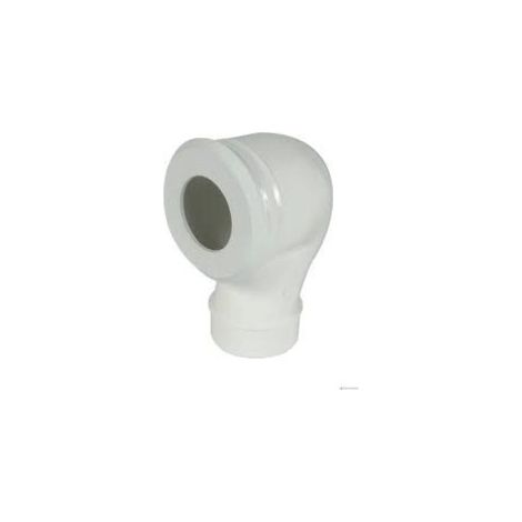 Nicoll – Pipe WC verticale CWP33 – PVC blanc – Filetage entrée 90/110 – Joint élastomère pour étanchéité (1/5)