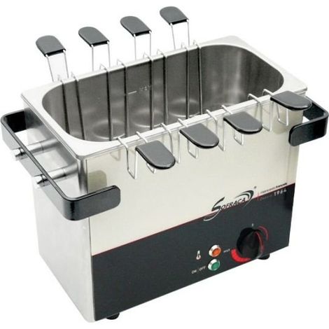 Cuiseur à œufs inox électrique PRO 8 œufs, cuve à eau, 2000 W, 220 V - MONO (1/4)