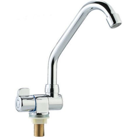 - Single-handle swivel folding motorhome tap/wall-mounted kitchen tap for motorhomes (1/5)