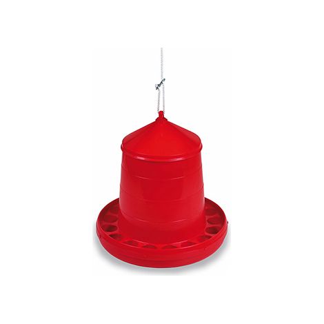 TOLVA PLASTICO AVE 8 KG. ROJO O PISTACHO (1/3)
